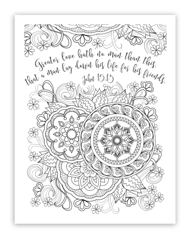  Devotional Coloring Book For Women, Relaxation And Stress  Relief, Christian Coloring Book For Adults