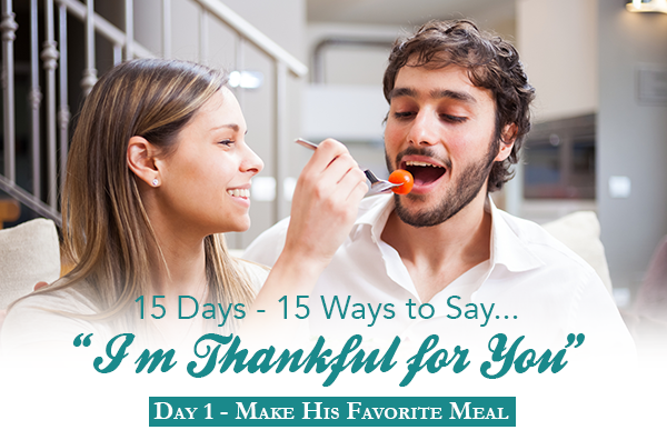 Day 1 – “I’m Thankful For You.” Marriage Challenge