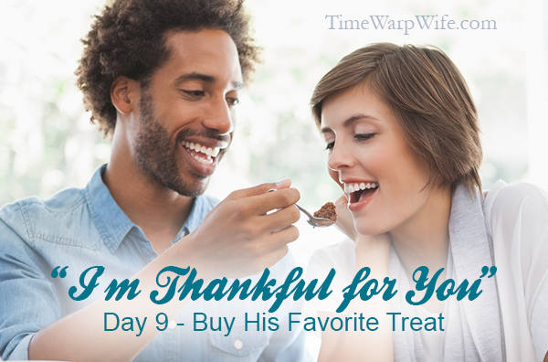 Day 9 – “I’m Thankful For You” Marriage Challenge