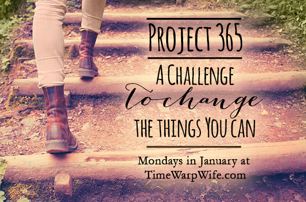 Project 365 – A Challenge to Change the Things You Can
